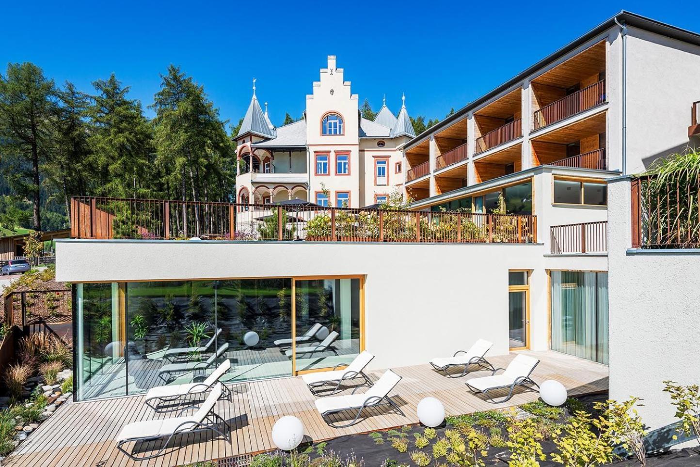 Villa Waldkoenigin San Valentino alla Muta Luaran gambar